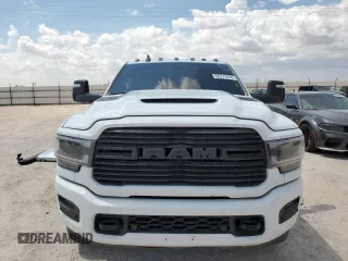 2024 Ram 3500 Laramie with VIN 3C63RRML0RG229435, listed as a Copart auction lot 80484814 with 23,721 mi miles and Salvage Title. Bid and sale history available at carsss.com. Image 5.