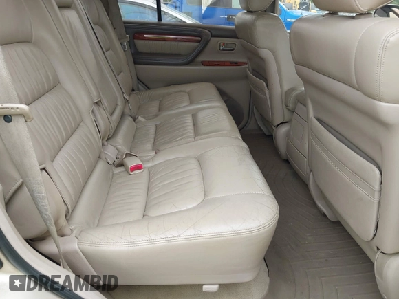 1999 Lexus LX 470 with VIN JT6HT00W6X0041264, listed as a IAAI auction lot 42177546 with 272,000 mi miles and . Bid and sale history available at DreamBid. Image 8.