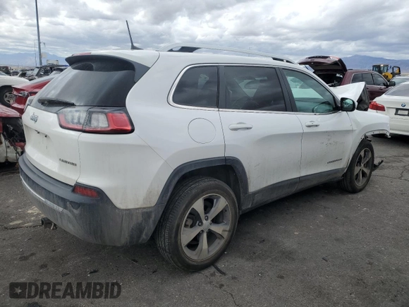 2020 Jeep Cherokee Limited z VIN 1C4PJLDB0LD652462, wystawiony jako Copart lot #48281915 z przebiegiem 110 251 mil mil oraz Szkoda całkowita • Salvage title. Historia ofert i sprzedaży dostępna na DreamBid. Obrazek 3.