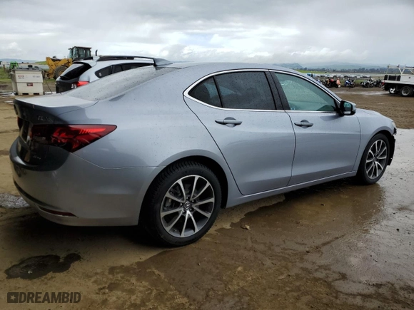 2015 Acura TLX V6 Tech with VIN 19UUB3F56FA001741, listed as a Copart auction lot 50956775 with 92,822 mi miles and Salvage Title. Bid and sale history available at carsss.com. Image 3.