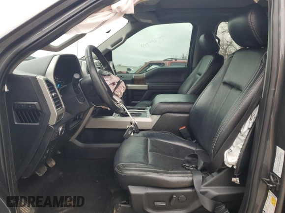 2020 Ford F-150 XL with VIN 1FTEW1E45LKD09638, listed as a Copart auction lot 43833895 with 153,048 mi miles and Salvage Title. Bid and sale history available at carsss.com. Image 7.