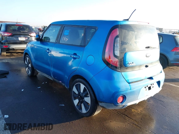 2017 Kia Soul + with VIN KNDJP3A50H7456773, listed as a IAAI auction lot 41482489 with 143,752 mi miles. Bid and sale history available at carsss.com. Image 3.