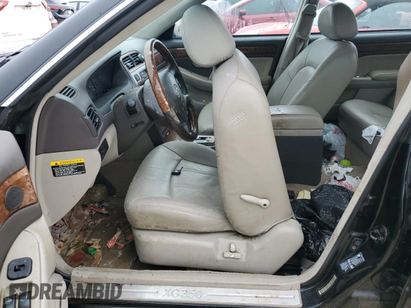 2005 Hyundai XG z VIN KMHFU45E65A379433, wystawiony jako Copart lot #73921434 z przebiegiem Nie podano mil oraz Szkoda całkowita • Salvage title. Historia ofert i sprzedaży dostępna na DreamBid. Obrazek 7.