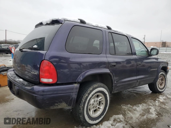 1999 Dodge Durango with VIN 1B4HS28Y3XF569044, listed as a Copart auction lot 44583815 with 70,682 mi miles and Salvage title. Bid and sale history available at DreamBid. Image 3.