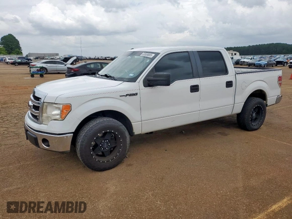 2013 Ford F-150 XL with VIN 1FTEW1CM7DKD94874, listed as a Copart auction lot 63659855 with 227,648 mi miles and Salvage title. Bid and sale history available at DreamBid. Image 1.