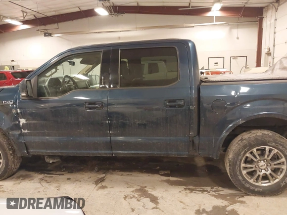 2018 Ford F-150 XL with VIN 1FTEW1EP4JFA00923, listed as a IAAI auction lot 41506293 with 153,523 mi miles and . Bid and sale history available at DreamBid. Image 14.