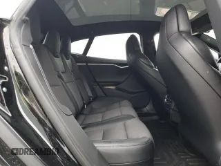 2018 Tesla Model S 75D with VIN 5YJSA1E22JF234262, listed as a Copart auction lot 57954755 with 62,375 mi miles and Salvage title. Bid and sale history available at DreamBid. Image 10.