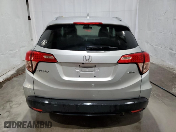 2016 Honda HR-V EX-L w/Navi with VIN 3CZRU6H72GM727688, listed as a Copart auction lot 71735464 with 67,377 mi miles and Salvage Title. Bid and sale history available at carsss.com. Image 6.