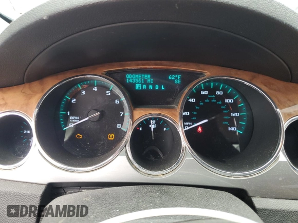 2011 Buick Enclave CXL-1 with VIN 5GAKRBED1BJ118269, listed as a Copart auction lot 48939015 with 143,561 mi miles and Salvage Title. Bid and sale history available at carsss.com. Image 9.