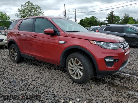 2016 Land Rover Discovery Sport HSE with VIN SALCR2BG3GH587999, listed as a Copart auction lot 76743684 with 0 mi miles and Salvage Title. Bid and sale history available at carsss.com. Image 4.