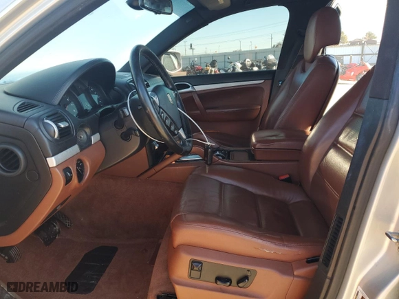 2008 Porsche Cayenne with VIN WP1AA29P98LA15909, listed as a Copart auction lot 46884555 with 192,920 mi miles and Salvage Title. Bid and sale history available at carsss.com. Image 7.