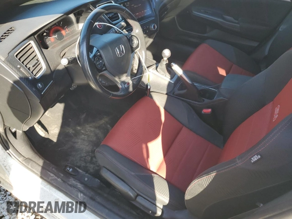 2015 Honda Civic Sedan Si with VIN 2HGFB6E57FH704441, listed as a Copart auction lot 44205275 with 160,205 mi miles and Salvage Title. Bid and sale history available at carsss.com. Image 7.