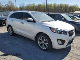 2016 Kia Sorento SX with VIN 5XYPKDA5XGG006242, listed as a Copart auction lot 53698595 with 114,260 mi miles and Salvage Title. Bid and sale history available at carsss.com. Image 4.