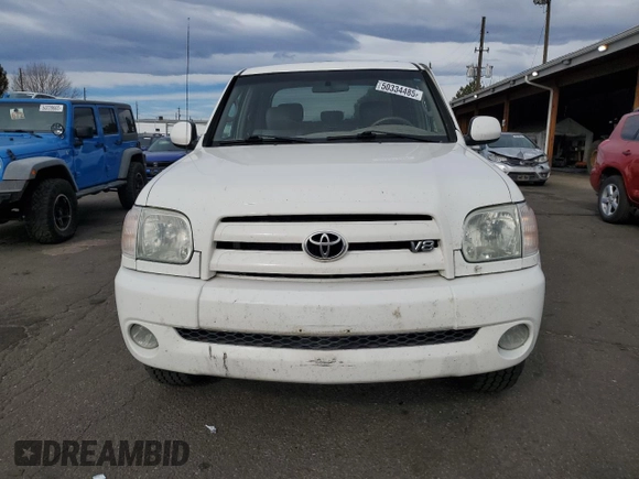 2006 Toyota Tundra Limited with VIN 5TBDT48176S502841, listed as a Copart auction lot 50334485 with 365,722 mi miles and Salvage Title. Bid and sale history available at DreamBid. Image 5.