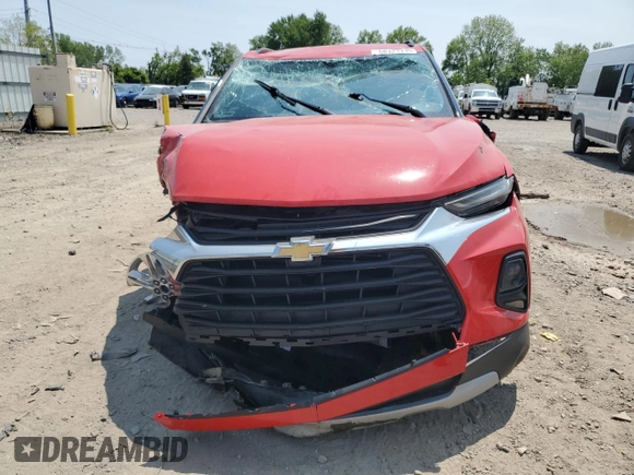 2019 Chevrolet Blazer with VIN 3GNKBGRS9KS676417, listed as a Copart auction lot 58323135 with 38,257 mi miles and Clean title. Bid and sale history available at DreamBid. Image 5.