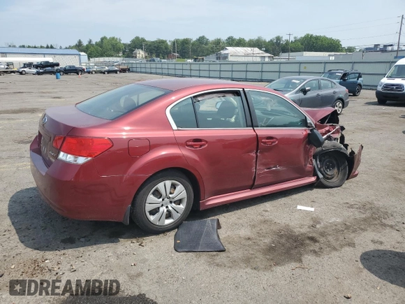 2013 Subaru Legacy 2.5i z VIN 4S3BMBA66D3043516, wystawiony jako Copart lot #59712795 z przebiegiem 80 282 mil mil oraz Szkoda całkowita • Salvage title. Historia ofert i sprzedaży dostępna na DreamBid. Obrazek 3.