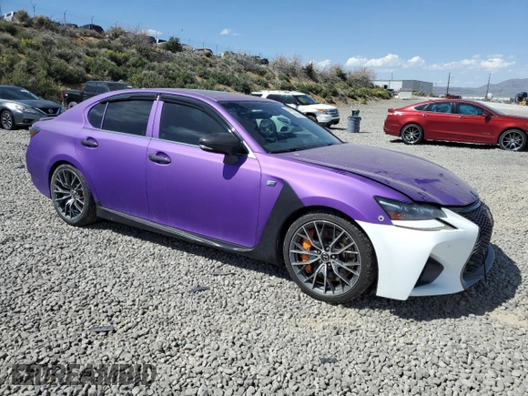 2016 Lexus GS F F z VIN JTHBP1BL1GA000609, wystawiony jako Copart lot #53676015 z przebiegiem 146 111 mil mil oraz Szkoda całkowita • Salvage title. Historia ofert i sprzedaży dostępna na DreamBid. Obrazek 4.