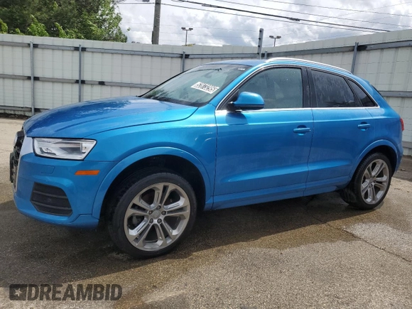 2016 Audi Q3 Premium Plus z VIN WA1BFCFS3GR005372, wystawiony jako Copart lot #52873295 z przebiegiem 77 428 mil mil oraz Czysty tytuł • Clean title. Historia ofert i sprzedaży dostępna na DreamBid. Obrazek 1.