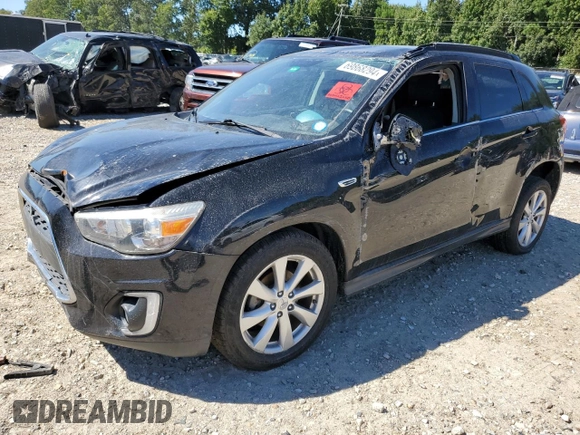 2015 Mitsubishi Outlander Sport 2.4 GT with VIN 4A4AP4AW0FE058379, listed as a Copart auction lot 69868294 with 170,941 mi miles and Salvage Title. Bid and sale history available at carsss.com. Image 1.