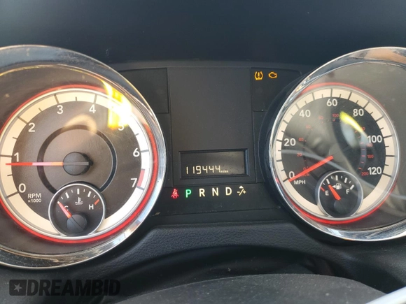 2018 Dodge Grand Caravan SXT with VIN 2C4RDGCG8JR300082, listed as a Copart auction lot 55357765 with 119,444 mi miles and Salvage Title. Bid and sale history available at DreamBid. Image 9.