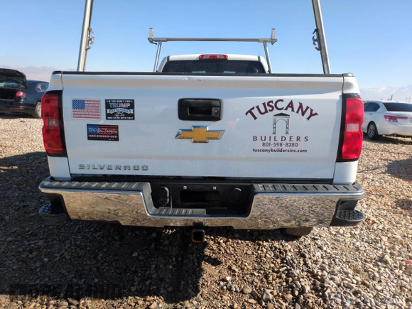 2014 Chevrolet Silverado 1500 Work Truck with VIN 1GCNKPEC4EZ415725, listed as a Copart auction lot 80260194 with 162,625 mi miles and Salvage Title. Bid and sale history available at DreamBid. Image 6.