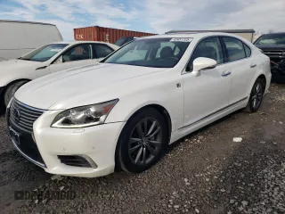 2014 Lexus LS 460 with VIN JTHCL5EF3E5021383, listed as a Copart auction lot 43451725 with 154,154 mi miles and Salvage Title. Bid and sale history available at DreamBid. Image 1.