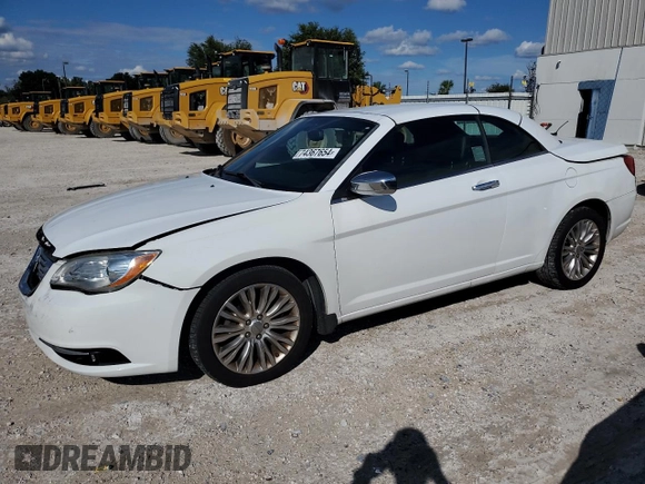 2011 Chrysler 200 Limited with VIN 1C3BC7EG2BN615660, listed as a Copart auction lot 74367654 with 121,945 mi miles and Non Repairable. Bid and sale history available at DreamBid. Image 1.