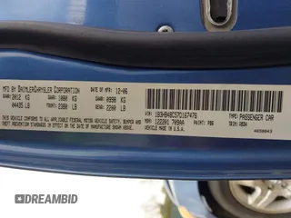 2007 Dodge Caliber SXT with VIN 1B3HB48C57D167476, listed as a IAAI auction lot 41676564 with 239,597 mi miles and . Bid and sale history available at DreamBid. Image 9.