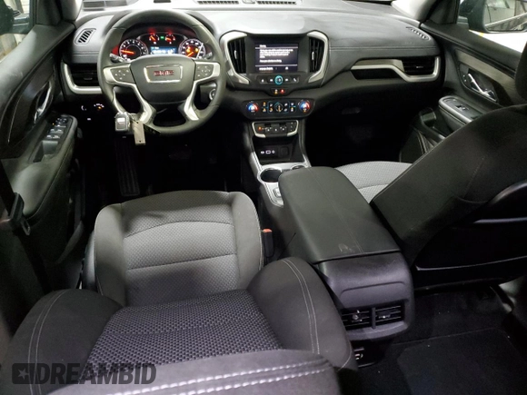 2024 GMC Terrain SLE with VIN 3GKALTEG3RL386064, listed as a Copart auction lot 48030825 with 7,144 mi miles and Salvage Title. Bid and sale history available at DreamBid. Image 8.