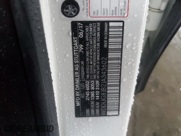 2018 Mercedes-Benz S 63 AMG with VIN WDDUG8JB2JA343602, listed as a Copart auction lot 84506804 with 103,928 mi miles and Salvage title. Bid and sale history available at DreamBid. Image 14.