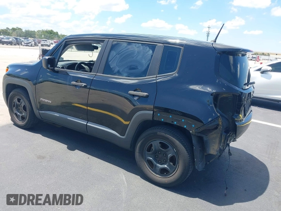 2017 Jeep Renegade Sport с VIN ZACCJAAB6HPE79157, выставлен на аукционе IAAI как лот 42251367 с пробегом 132 495 миль миль и . История ставок и продаж доступна на DreamBid. Изображение 3.