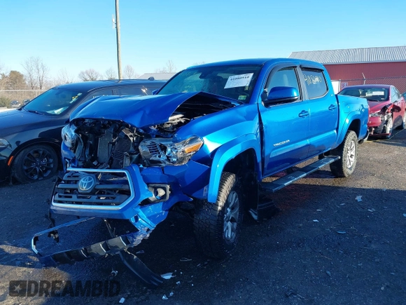 2018 Toyota Tacoma SR with VIN 3TMCZ5AN3JM138480, listed as a IAAI auction lot 41080910 with 99,225 mi miles. Bid and sale history available at carsss.com. Image 6.