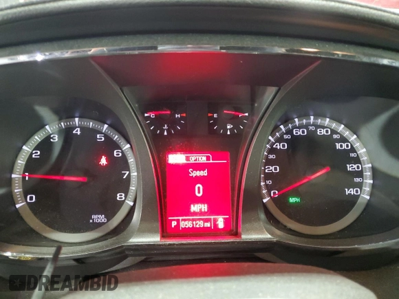 2017 GMC Terrain SLE with VIN 2GKFLTE37H6186164, listed as a Copart auction lot 47924765 with 56,129 mi miles and Salvage Title. Bid and sale history available at carsss.com. Image 9.