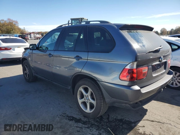 2002 BMW X5 3.0i with VIN 5UXFA53552LP30630, listed as a Copart auction lot 75921764 with 157,669 mi miles and Salvage Title. Bid and sale history available at carsss.com. Image 2.