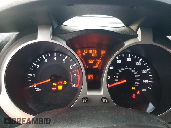 2015 Nissan Juke SL z VIN JN8AF5MR0FT502205, wystawiony jako Copart lot #80683154 z przebiegiem 131 876 mil mil oraz Szkoda całkowita • Salvage title. Historia ofert i sprzedaży dostępna na DreamBid. Obrazek 9.