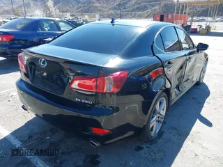 2012 Lexus IS 250 with VIN JTHBF5C26C5178521, listed as a IAAI auction lot 41545998 with 98,140 mi miles and . Bid and sale history available at DreamBid. Image 4.