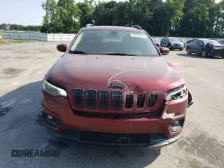 2019 Jeep Cherokee Altitude with VIN 1C4PJLLB2KD392971, listed as a Copart auction lot 59190355 with 163,471 mi miles and Salvage title. Bid and sale history available at DreamBid. Image 5.