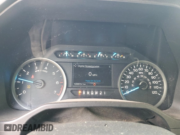 2015 Ford F-150 XLT with VIN 1FTEX1EP4FFC17263, listed as a Copart auction lot 46047445 with 120,574 mi miles and Salvage Title. Bid and sale history available at carsss.com. Image 9.