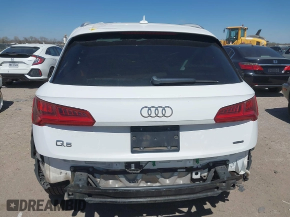 2019 Audi Q5 Premium with VIN WA1ANAFY0K2022137, listed as a IAAI auction lot 41840650 with 88,863 mi miles and . Bid and sale history available at DreamBid. Image 16.