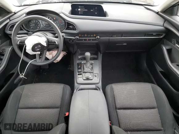 2024 Mazda CX-30 S with VIN 3MVDMBAM3RM610096, listed as a Copart auction lot 55055135 with 15,207 mi miles and Salvage title. Bid and sale history available at DreamBid. Image 8.