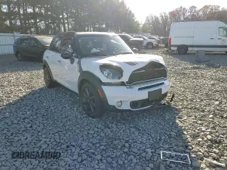 2012 MINI Countryman S with VIN WMWZC3C57CWM27732, listed as a Copart auction lot 80361854 with 120,735 mi miles and Salvage title. Bid and sale history available at DreamBid. Image 11.