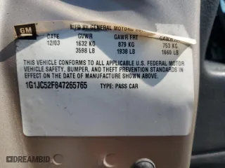 2004 Chevrolet Cavalier with VIN 1G1JC52F847265765, listed as a Copart auction lot 70873214 with 179,092 mi miles and Salvage Title. Bid and sale history available at carsss.com. Image 12.