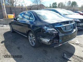 2018 Mercedes-Benz C with VIN WDDWF4KB0JR390244, listed as a IAAI auction lot 41861858 with 21,932 mi miles. Bid and sale history available at carsss.com. Image 3.