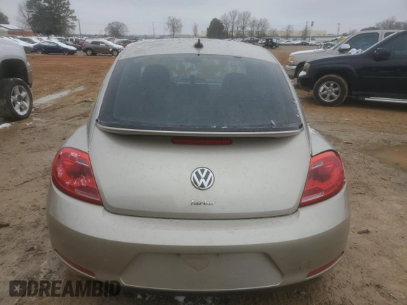 2016 Volkswagen Beetle SE with VIN 3VWJ17AT8GM604323, listed as a Copart auction lot 45710775 with 62,186 mi miles and Salvage title. Bid and sale history available at DreamBid. Image 6.