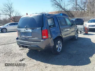 2014 Honda Pilot EX-L with VIN 5FNYF4H50EB050091, listed as a IAAI auction lot 41821874 with 133,407 mi miles. Bid and sale history available at carsss.com. Image 4.