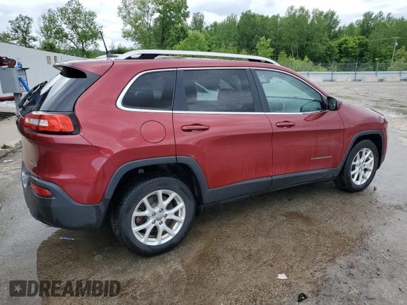 2017 Jeep Cherokee Latitude with VIN 1C4PJLCSXHD219224, listed as a Copart auction lot 56536045 with 85,323 mi miles and Salvage title. Bid and sale history available at DreamBid. Image 3.
