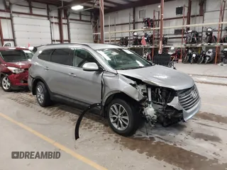 2019 Hyundai Santa Fe SE with VIN KM8SMDHF9KU303234, listed as a IAAI auction lot 42307110 with 63,202 mi miles and . Bid and sale history available at DreamBid. Image 1.