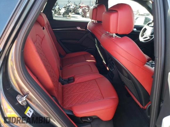 2023 Audi SQ5 Premium Plus with VIN WA1B4AFY0P2167063, listed as a Copart auction lot 39869674 with 12,008 mi miles and . Bid and sale history available at DreamBid. Image 11.
