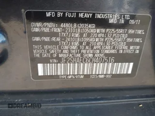 2012 Subaru Forester X Limited with VIN JF2SHAEC6CH407516, listed as a IAAI auction lot 42601278 with 71,624 mi miles and . Bid and sale history available at DreamBid. Image 9.