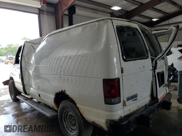 2012 Ford Econoline Cargo Recreational with VIN 1FTNE2EW9CDA33480, listed as a Copart auction lot 62458175 with Not provided miles and Salvage title. Bid and sale history available at DreamBid. Image 2.